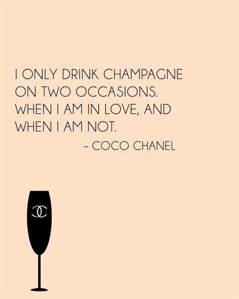 coco chanel champagne citation|coco chanel champagne quotes.